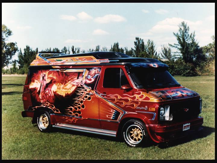 Full Car or Van Kandy & Airbrush Murals