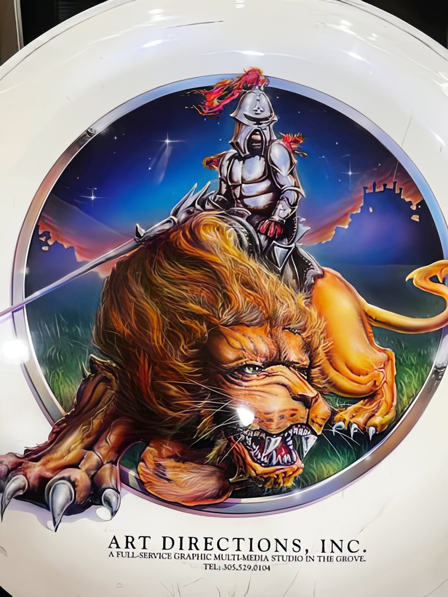 Tire Cover Airbrush Murals