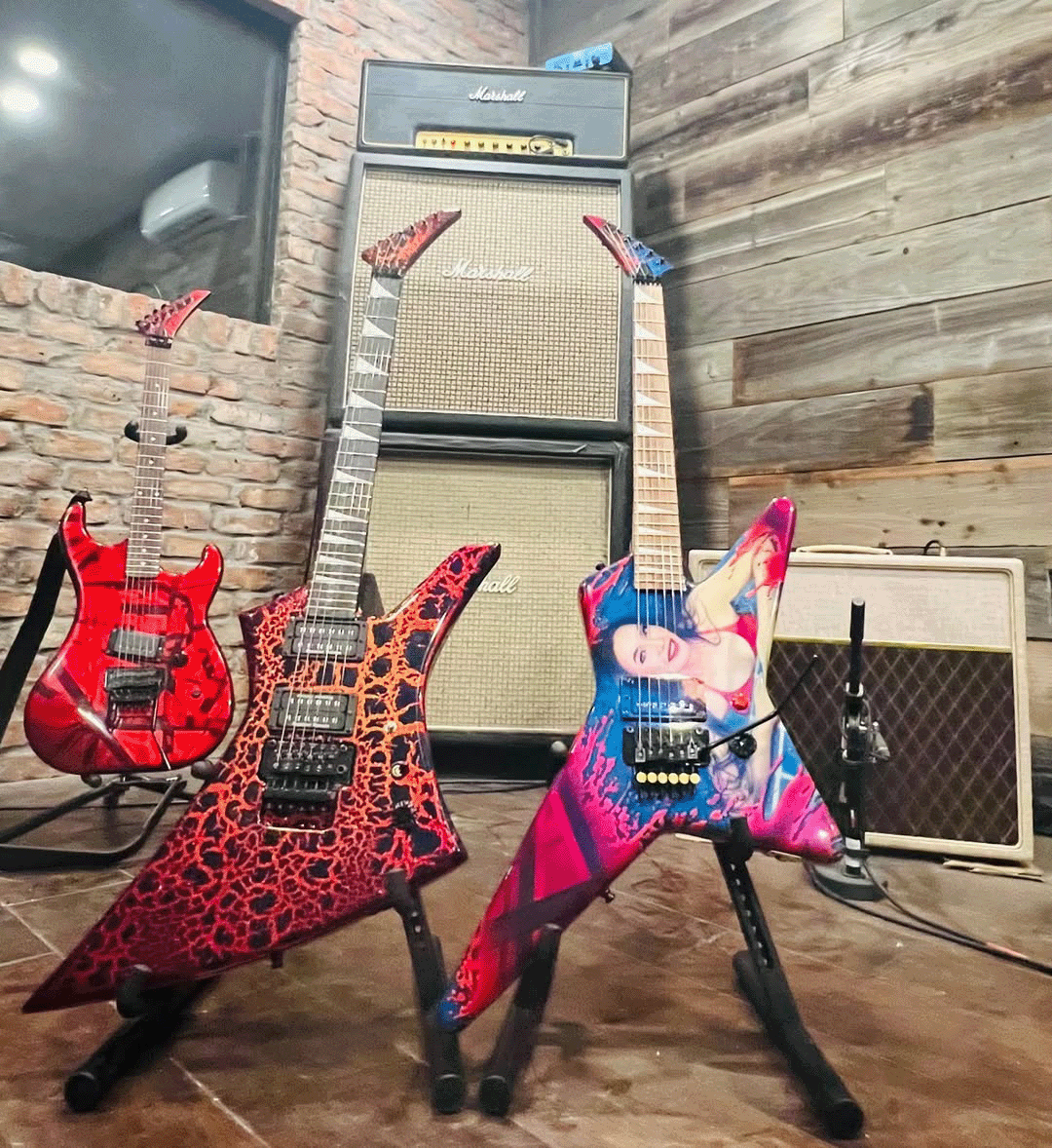 Custom Paint On Guitars